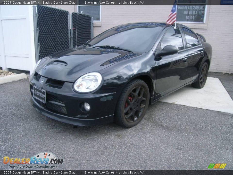 2005 Dodge Neon SRT-4 Black / Dark Slate Gray Photo #3