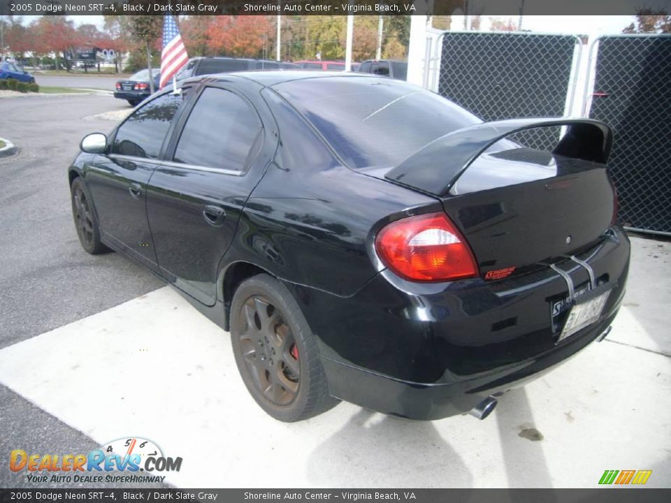 2005 Dodge Neon SRT-4 Black / Dark Slate Gray Photo #5