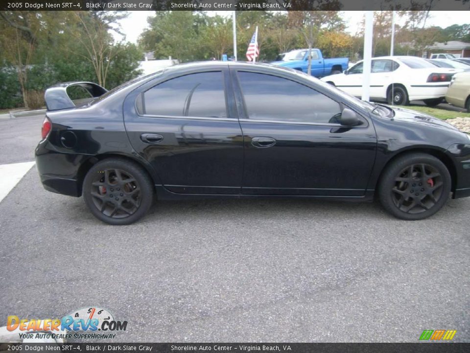 2005 Dodge Neon SRT-4 Black / Dark Slate Gray Photo #9