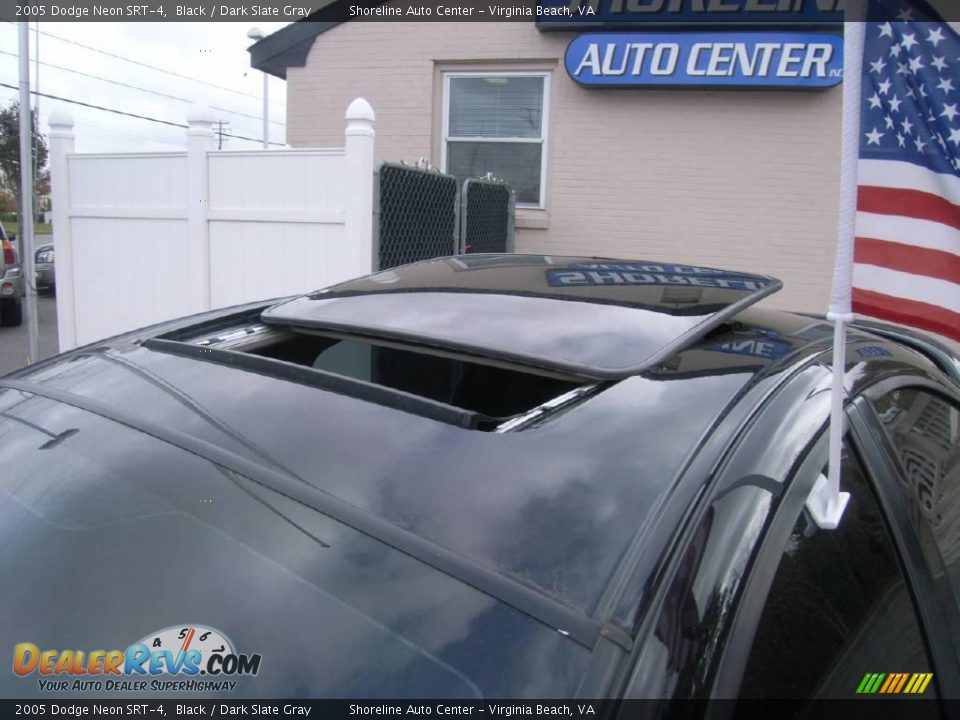 2005 Dodge Neon SRT-4 Black / Dark Slate Gray Photo #11