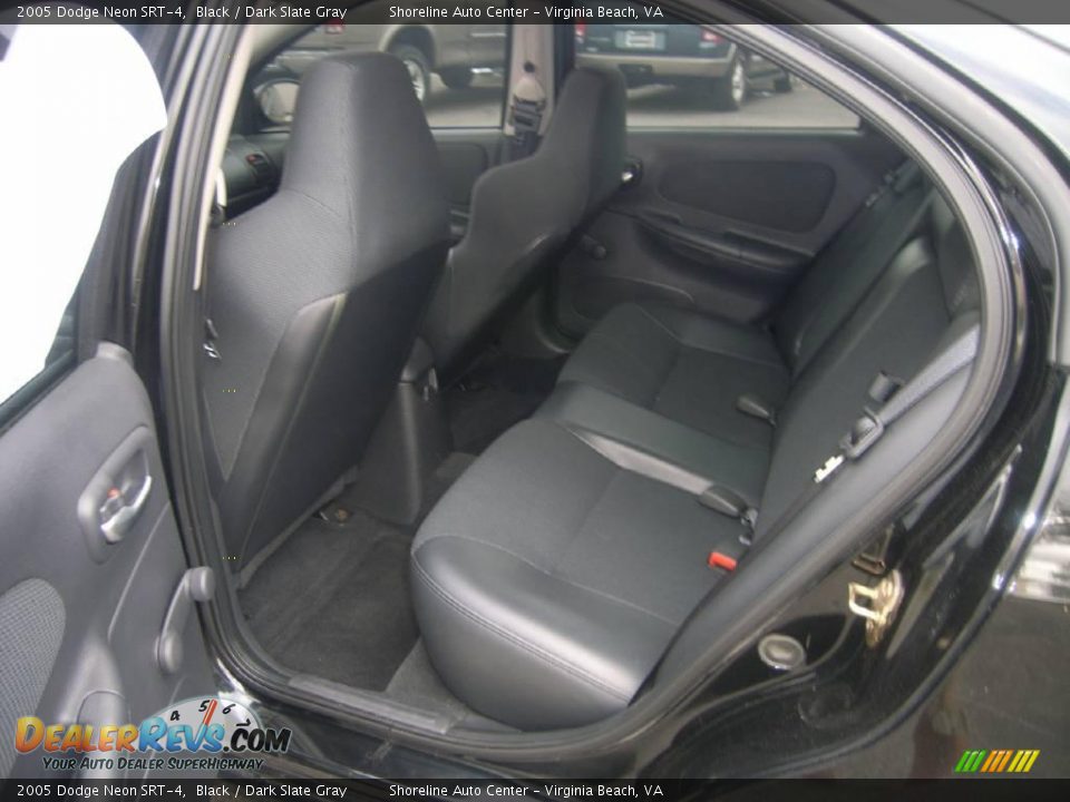 2005 Dodge Neon SRT-4 Black / Dark Slate Gray Photo #12