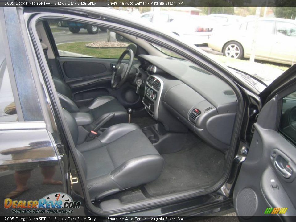 2005 Dodge Neon SRT-4 Black / Dark Slate Gray Photo #14