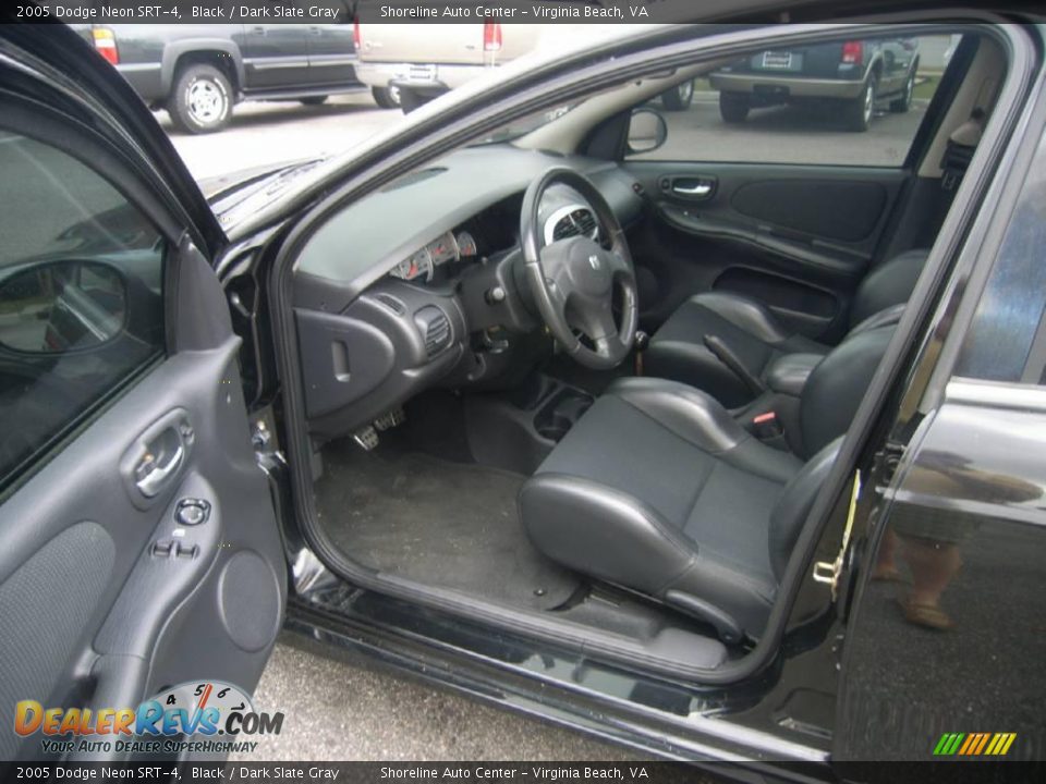 2005 Dodge Neon SRT-4 Black / Dark Slate Gray Photo #15