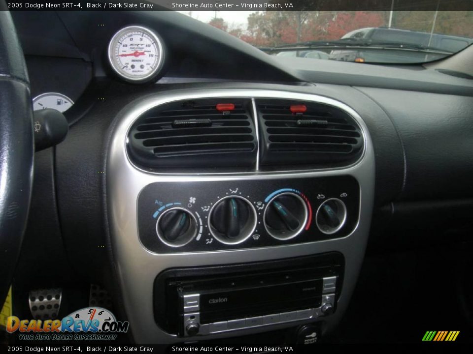 2005 Dodge Neon SRT-4 Black / Dark Slate Gray Photo #17