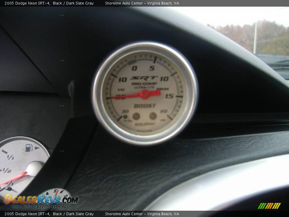 2005 Dodge Neon SRT-4 Black / Dark Slate Gray Photo #20