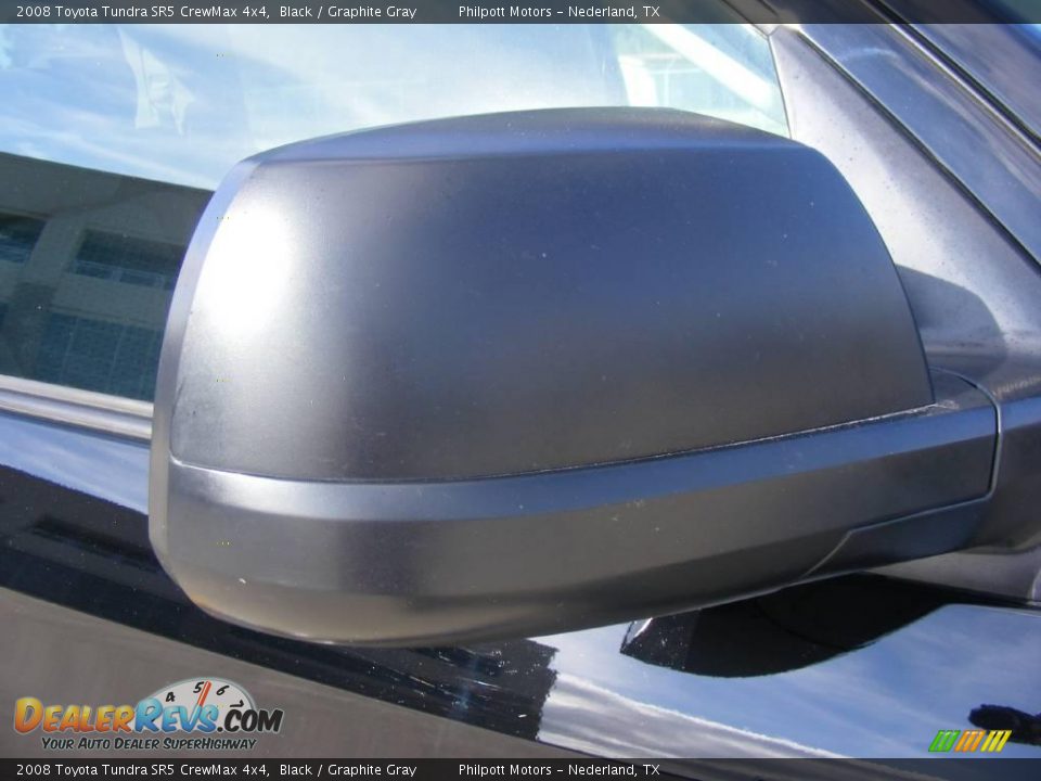 2008 Toyota Tundra SR5 CrewMax 4x4 Black / Graphite Gray Photo #21