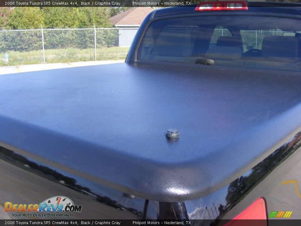 2008 Toyota Tundra SR5 CrewMax 4x4 Black / Graphite Gray Photo #24