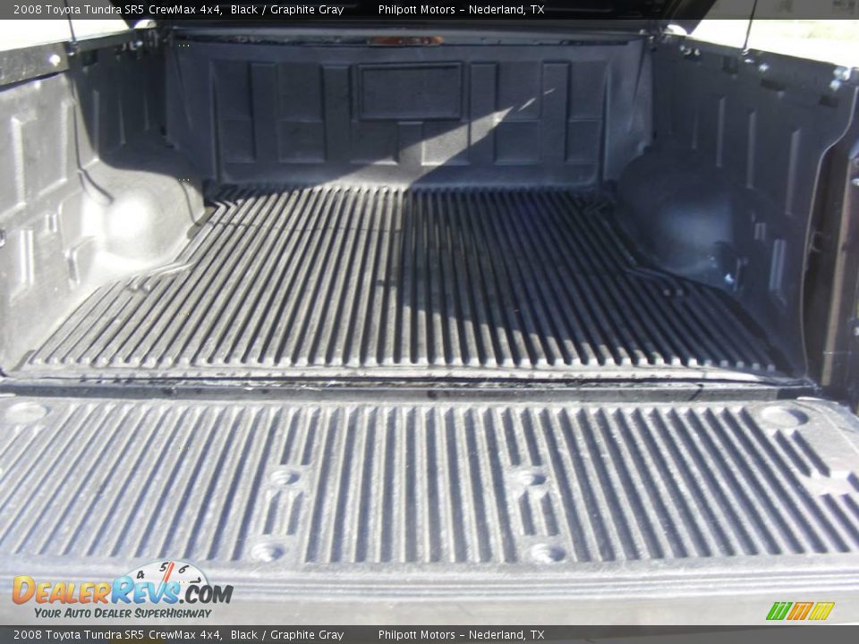 2008 Toyota Tundra SR5 CrewMax 4x4 Black / Graphite Gray Photo #31