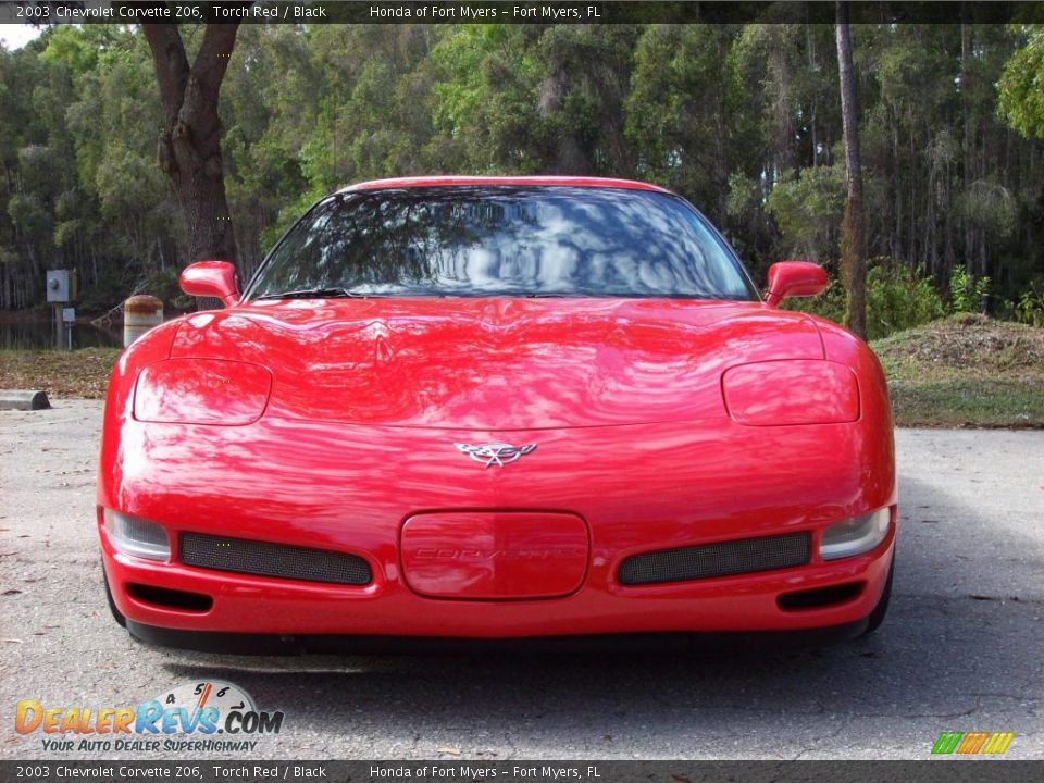 2003 Chevrolet Corvette Z06 Torch Red / Black Photo #1