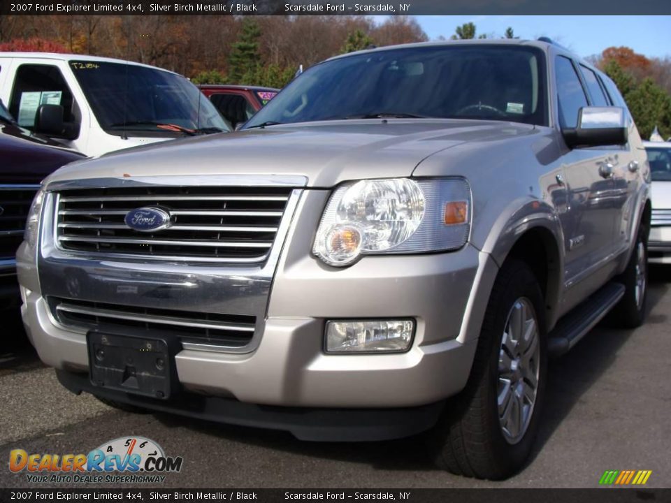 2007 Ford Explorer Limited 4x4 Silver Birch Metallic / Black Photo #1