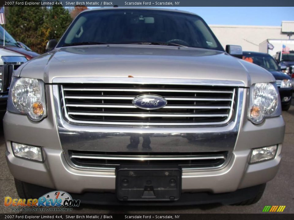 2007 Ford Explorer Limited 4x4 Silver Birch Metallic / Black Photo #2