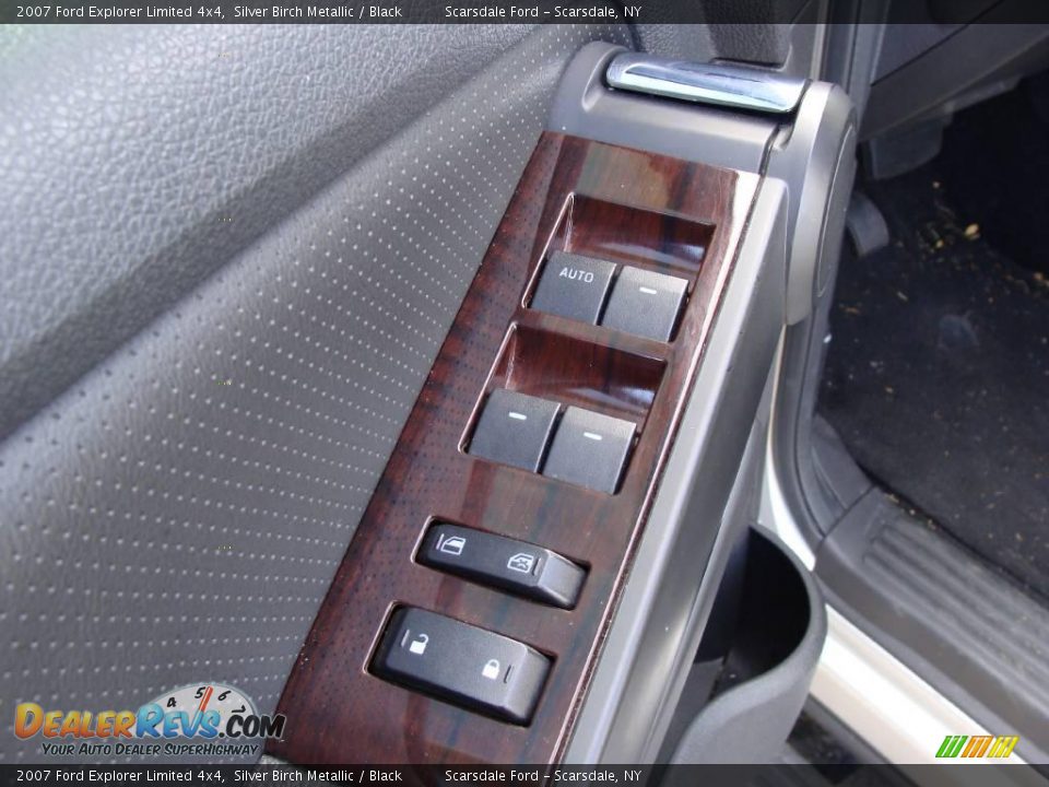 2007 Ford Explorer Limited 4x4 Silver Birch Metallic / Black Photo #11