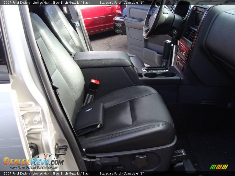 2007 Ford Explorer Limited 4x4 Silver Birch Metallic / Black Photo #16
