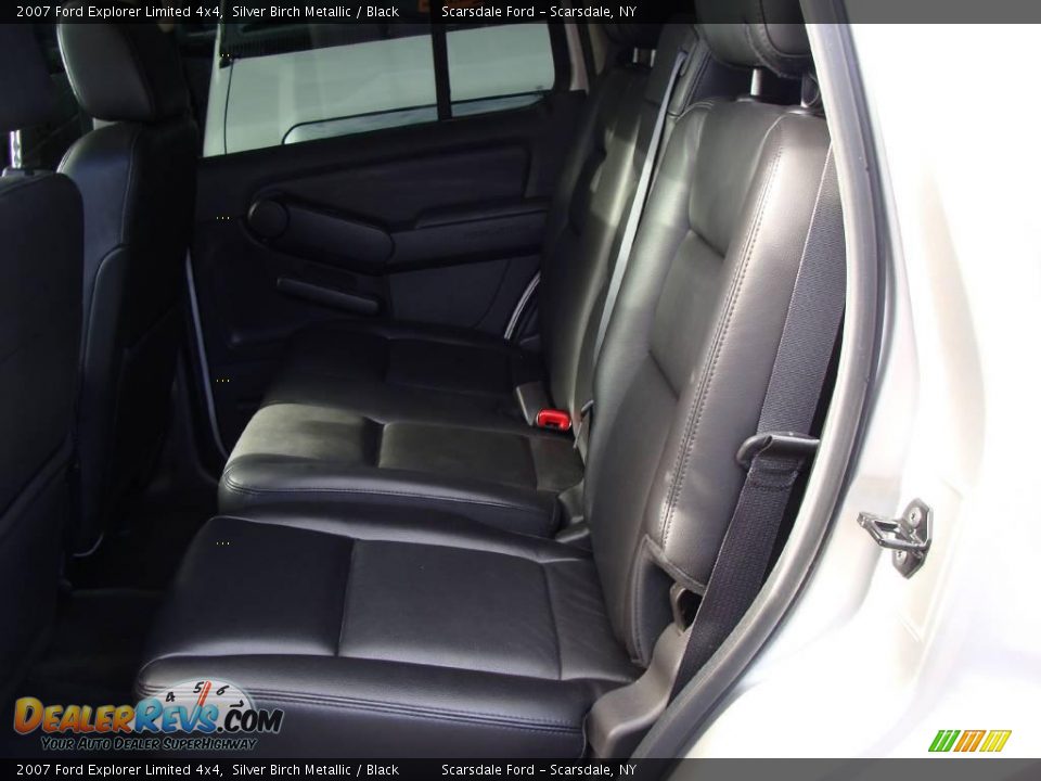 2007 Ford Explorer Limited 4x4 Silver Birch Metallic / Black Photo #18