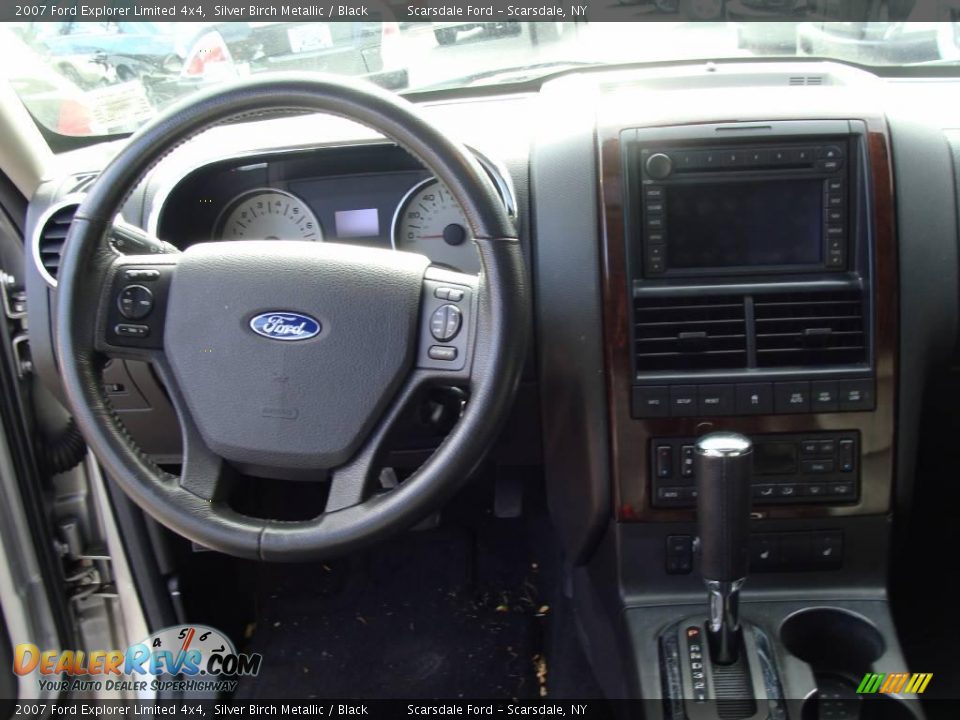 2007 Ford Explorer Limited 4x4 Silver Birch Metallic / Black Photo #19