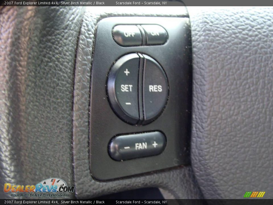 2007 Ford Explorer Limited 4x4 Silver Birch Metallic / Black Photo #24