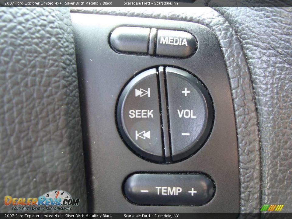 2007 Ford Explorer Limited 4x4 Silver Birch Metallic / Black Photo #25