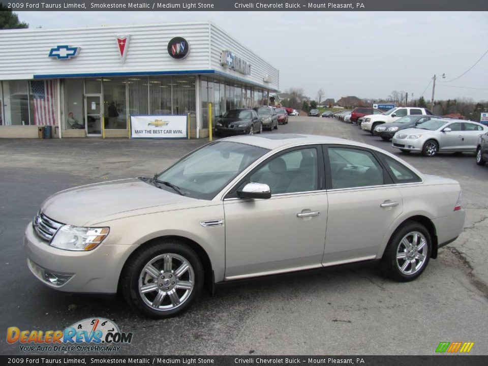 2009 Ford Taurus Limited Smokestone Metallic / Medium Light Stone Photo #1