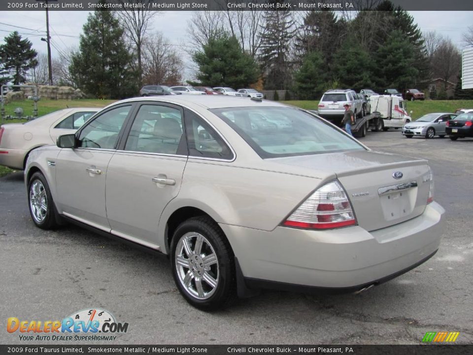 2009 Ford Taurus Limited Smokestone Metallic / Medium Light Stone Photo #3