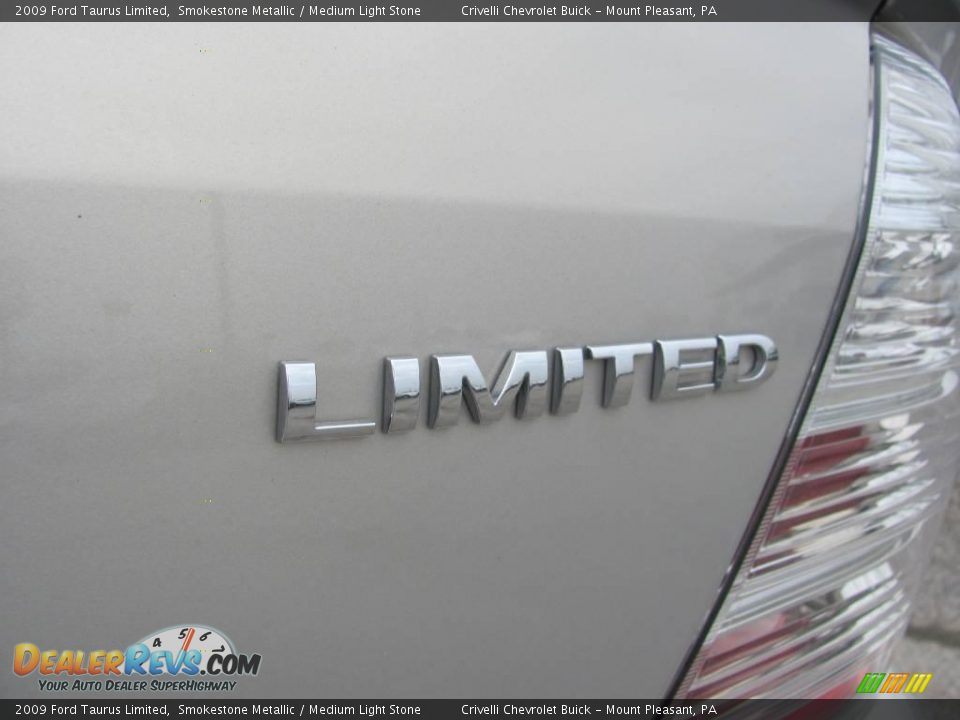 2009 Ford Taurus Limited Smokestone Metallic / Medium Light Stone Photo #5