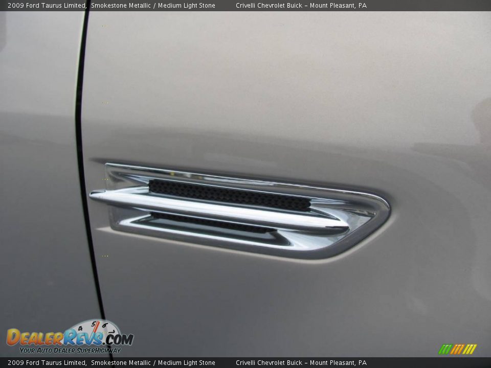 2009 Ford Taurus Limited Smokestone Metallic / Medium Light Stone Photo #8