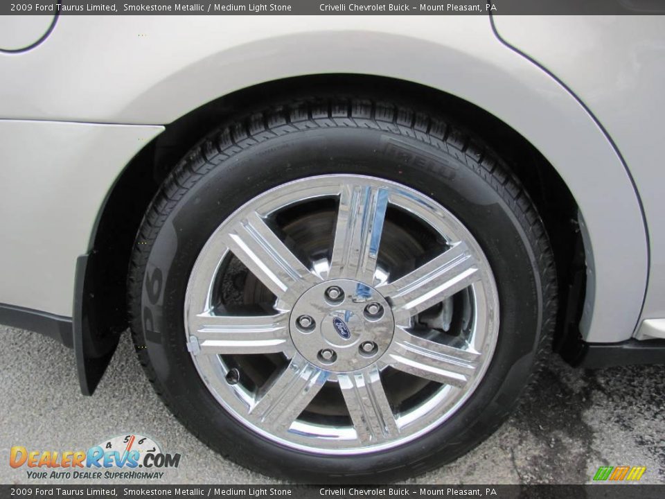 2009 Ford Taurus Limited Smokestone Metallic / Medium Light Stone Photo #9