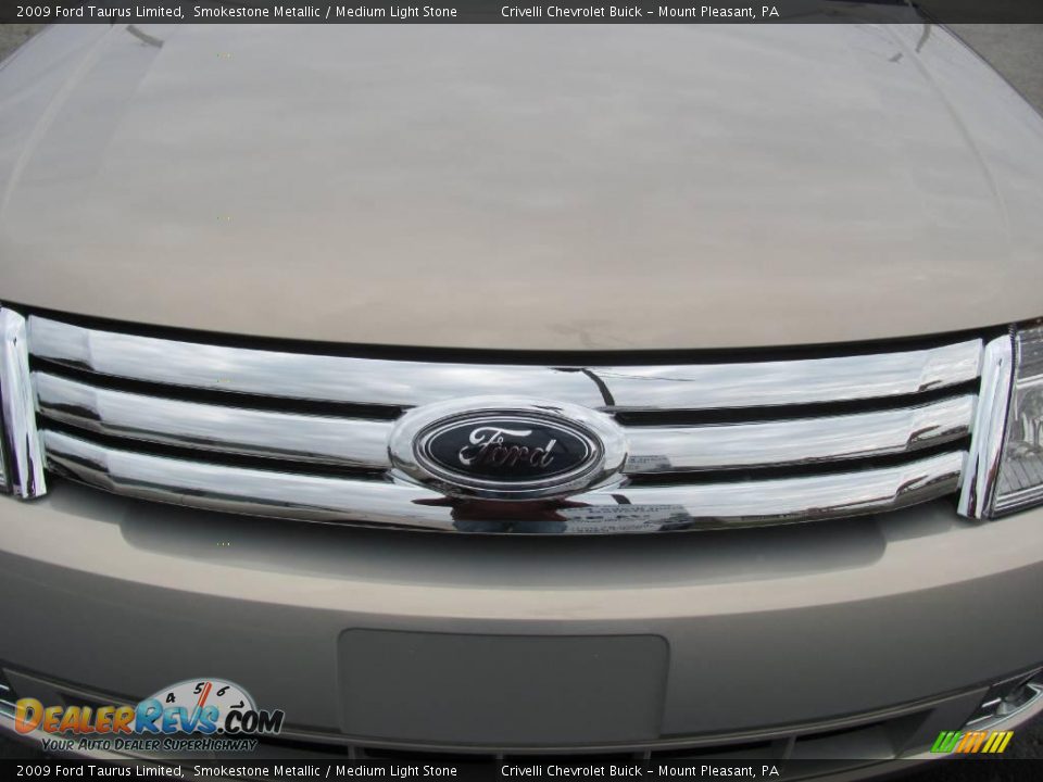 2009 Ford Taurus Limited Smokestone Metallic / Medium Light Stone Photo #13
