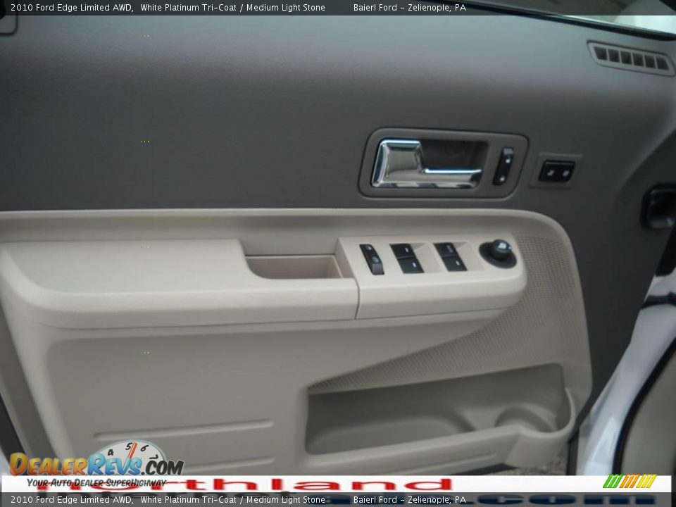 2010 Ford Edge Limited AWD White Platinum Tri-Coat / Medium Light Stone Photo #9