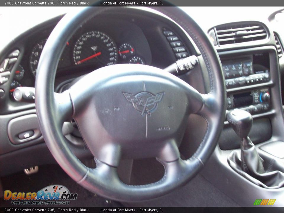2003 Chevrolet Corvette Z06 Torch Red / Black Photo #22