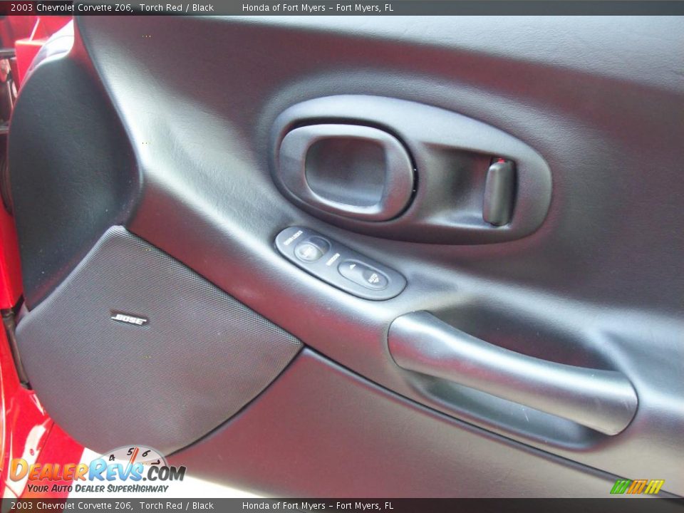 2003 Chevrolet Corvette Z06 Torch Red / Black Photo #23