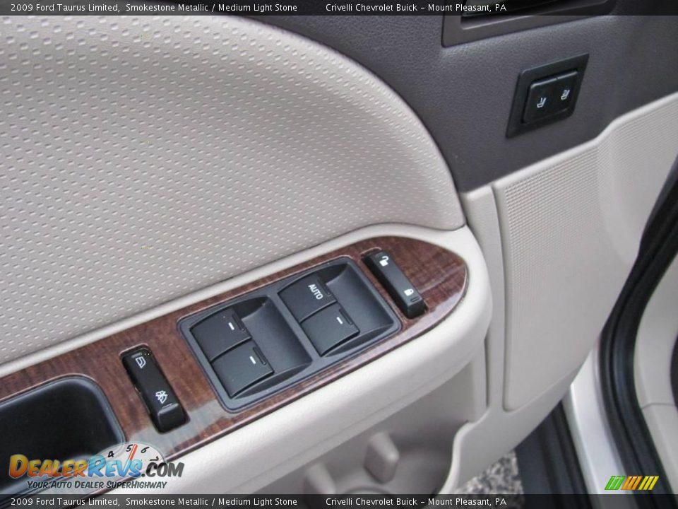 2009 Ford Taurus Limited Smokestone Metallic / Medium Light Stone Photo #19