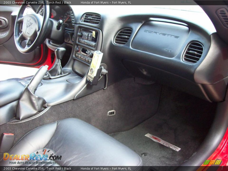 2003 Chevrolet Corvette Z06 Torch Red / Black Photo #24