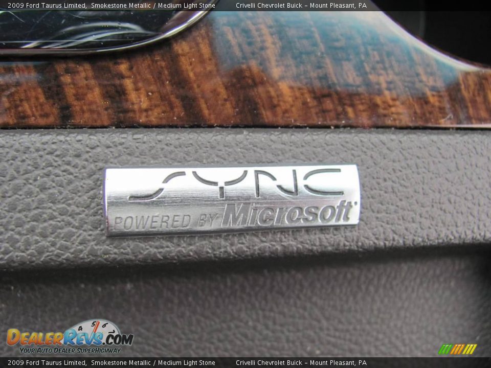 2009 Ford Taurus Limited Smokestone Metallic / Medium Light Stone Photo #24