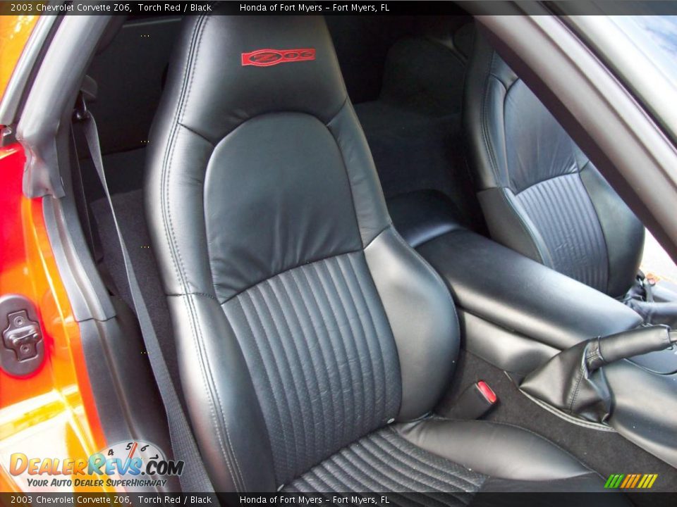 2003 Chevrolet Corvette Z06 Torch Red / Black Photo #26