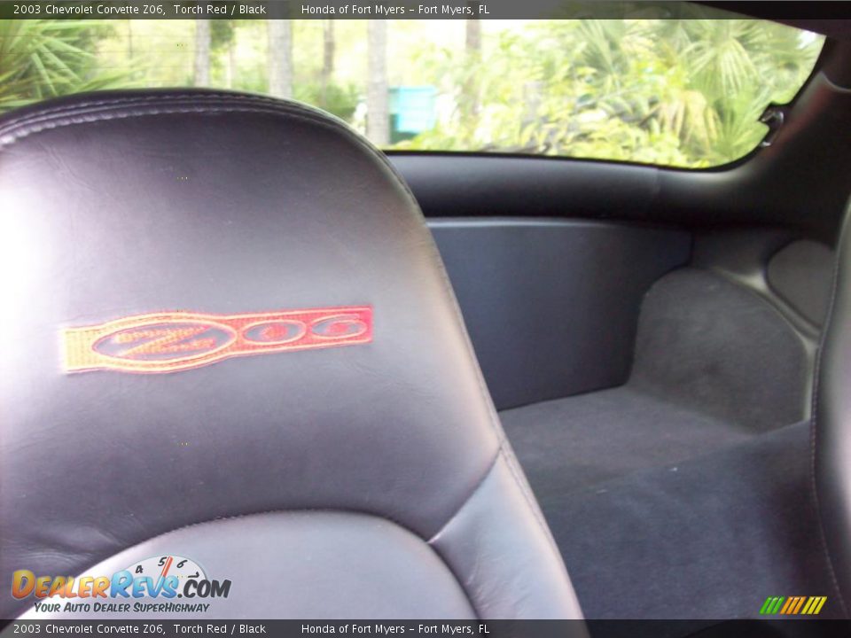 2003 Chevrolet Corvette Z06 Torch Red / Black Photo #27