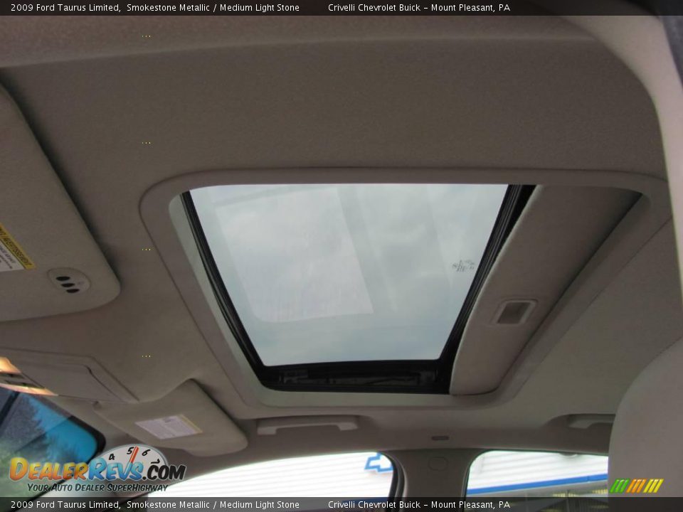 2009 Ford Taurus Limited Smokestone Metallic / Medium Light Stone Photo #30