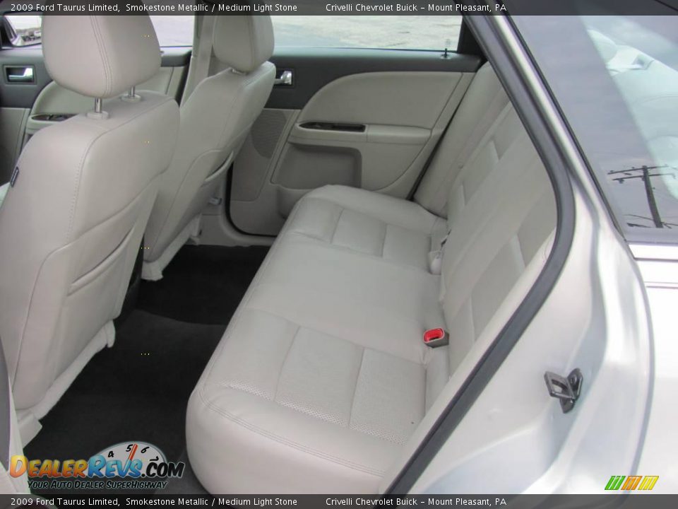 2009 Ford Taurus Limited Smokestone Metallic / Medium Light Stone Photo #31