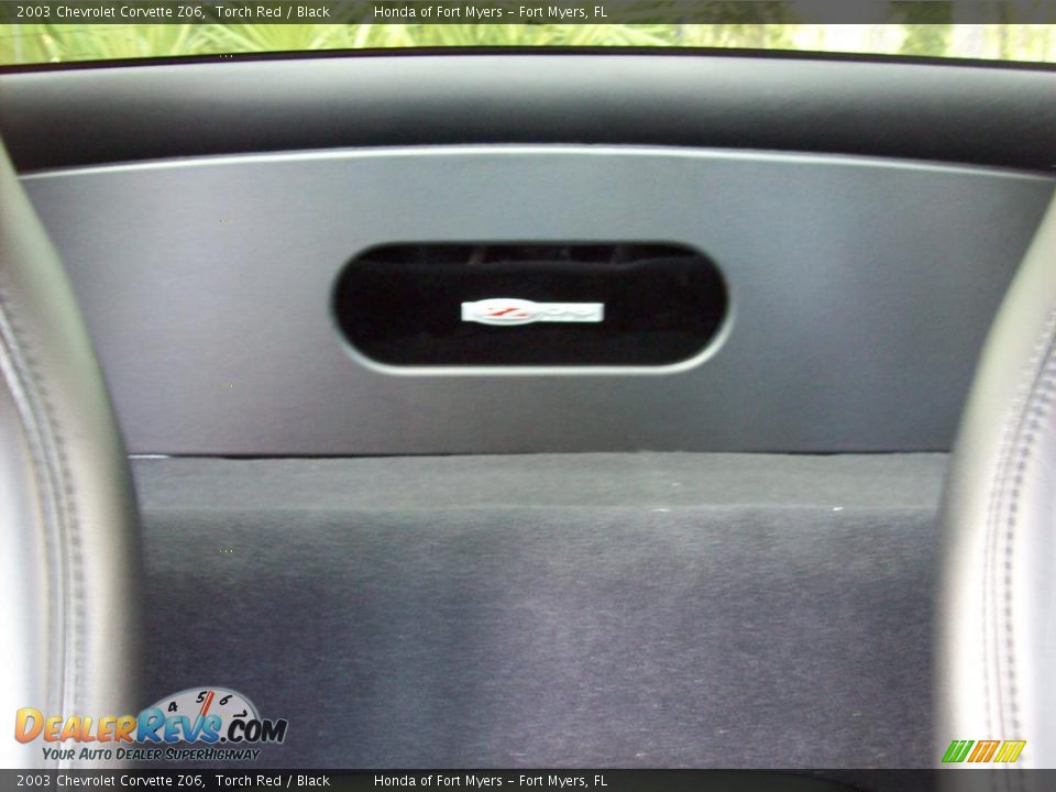 2003 Chevrolet Corvette Z06 Torch Red / Black Photo #29