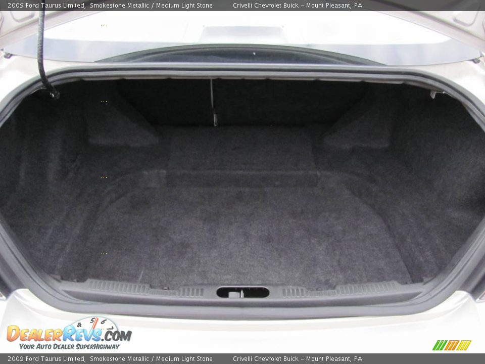 2009 Ford Taurus Limited Smokestone Metallic / Medium Light Stone Photo #33