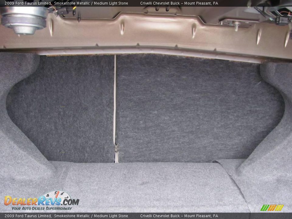 2009 Ford Taurus Limited Smokestone Metallic / Medium Light Stone Photo #34