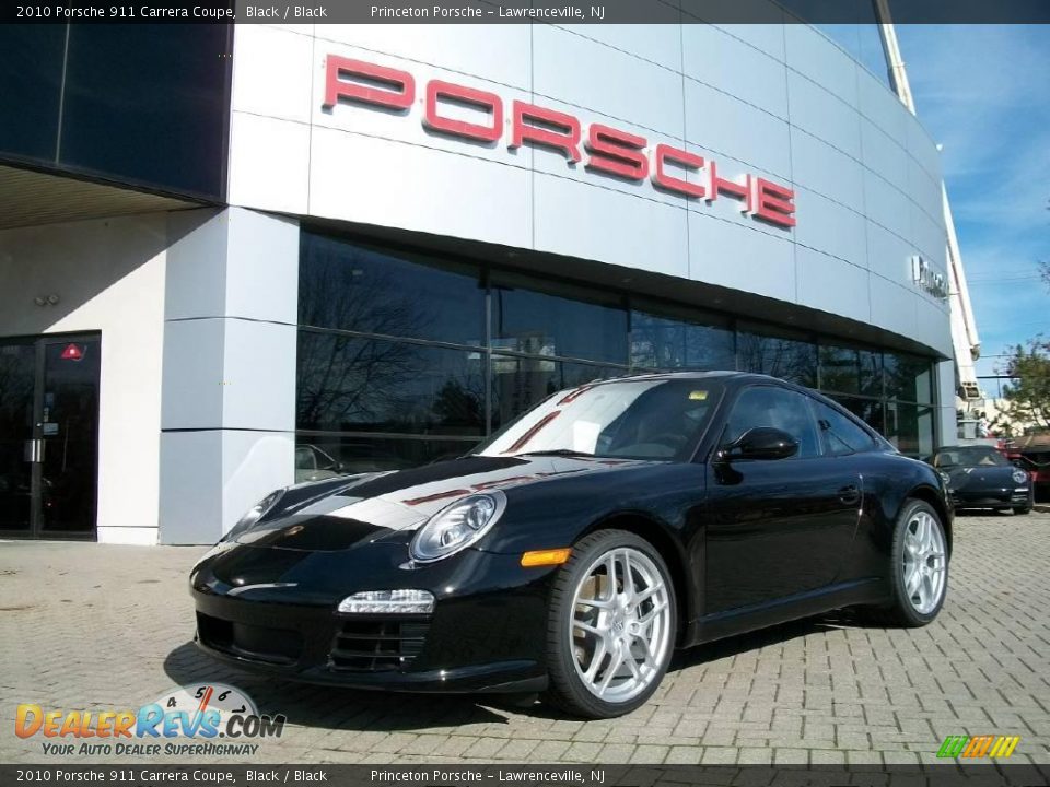 2010 Porsche 911 Carrera Coupe Black / Black Photo #1
