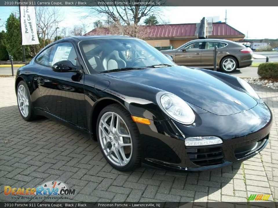 2010 Porsche 911 Carrera Coupe Black / Black Photo #3