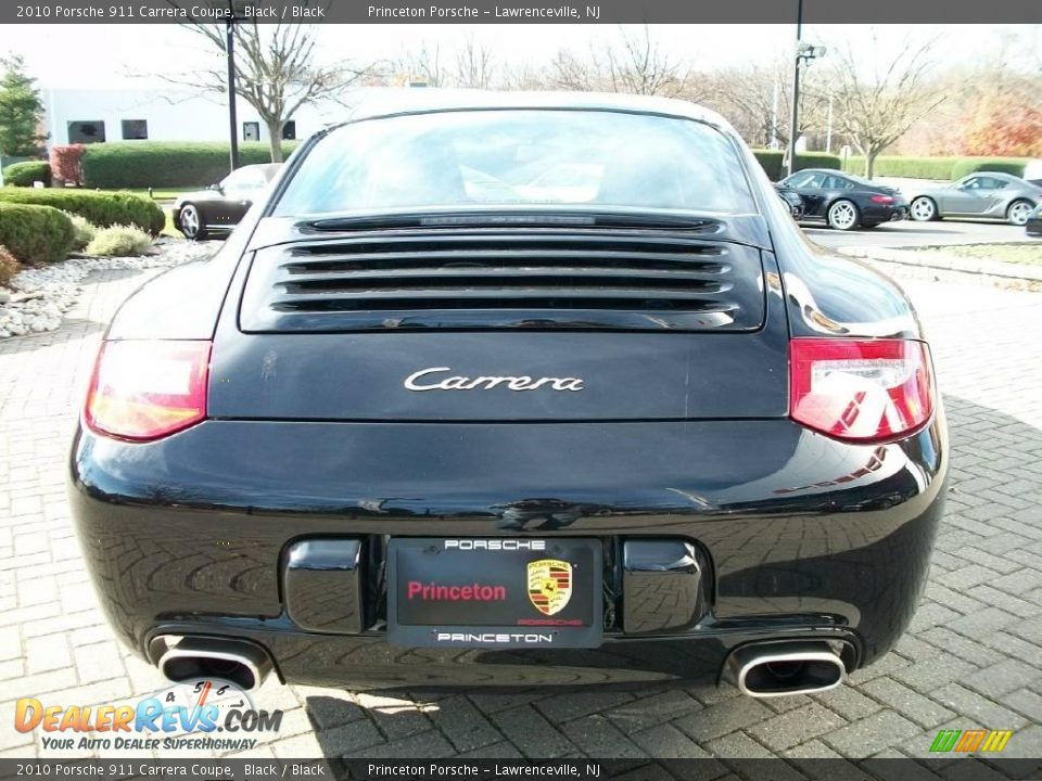2010 Porsche 911 Carrera Coupe Black / Black Photo #6