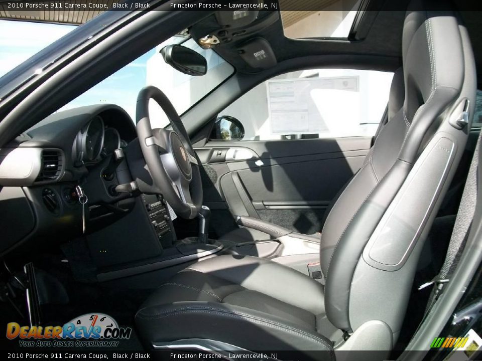 2010 Porsche 911 Carrera Coupe Black / Black Photo #12