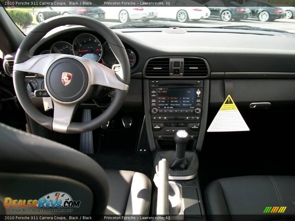 2010 Porsche 911 Carrera Coupe Black / Black Photo #13
