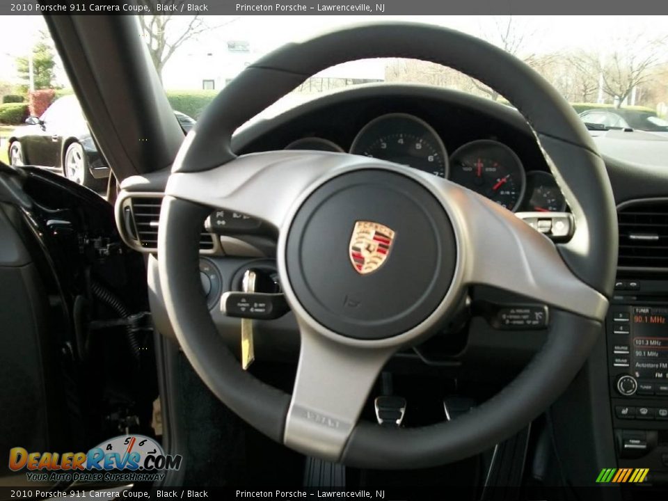 2010 Porsche 911 Carrera Coupe Black / Black Photo #14