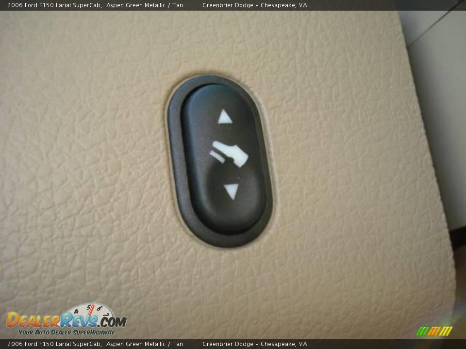 2006 Ford F150 Lariat SuperCab Aspen Green Metallic / Tan Photo #17