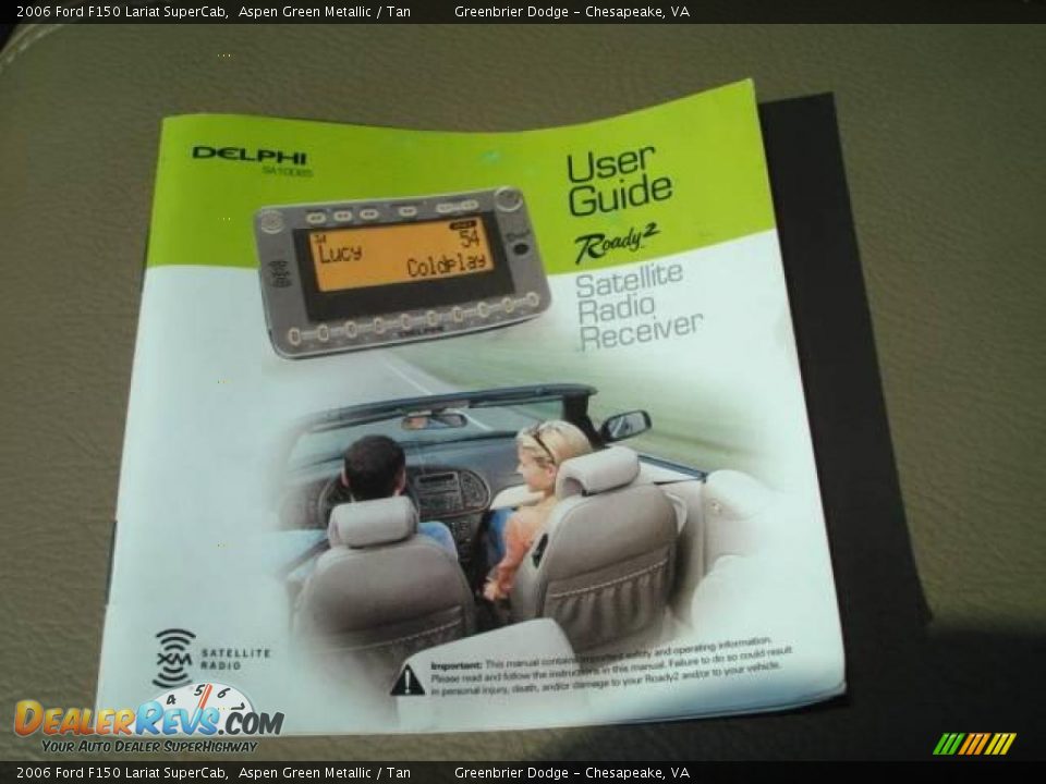 2006 Ford F150 Lariat SuperCab Aspen Green Metallic / Tan Photo #20