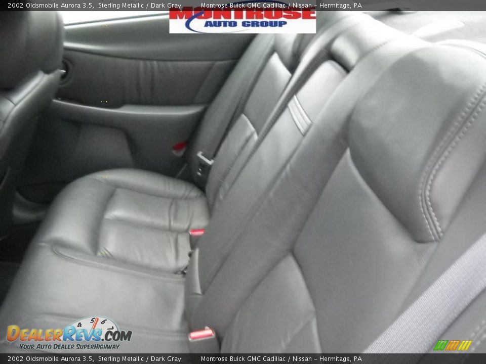 2002 Oldsmobile Aurora 3.5 Sterling Metallic / Dark Gray Photo #14