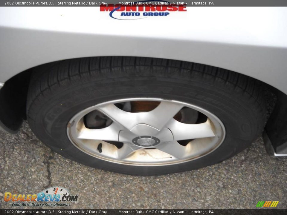 2002 Oldsmobile Aurora 3.5 Sterling Metallic / Dark Gray Photo #18